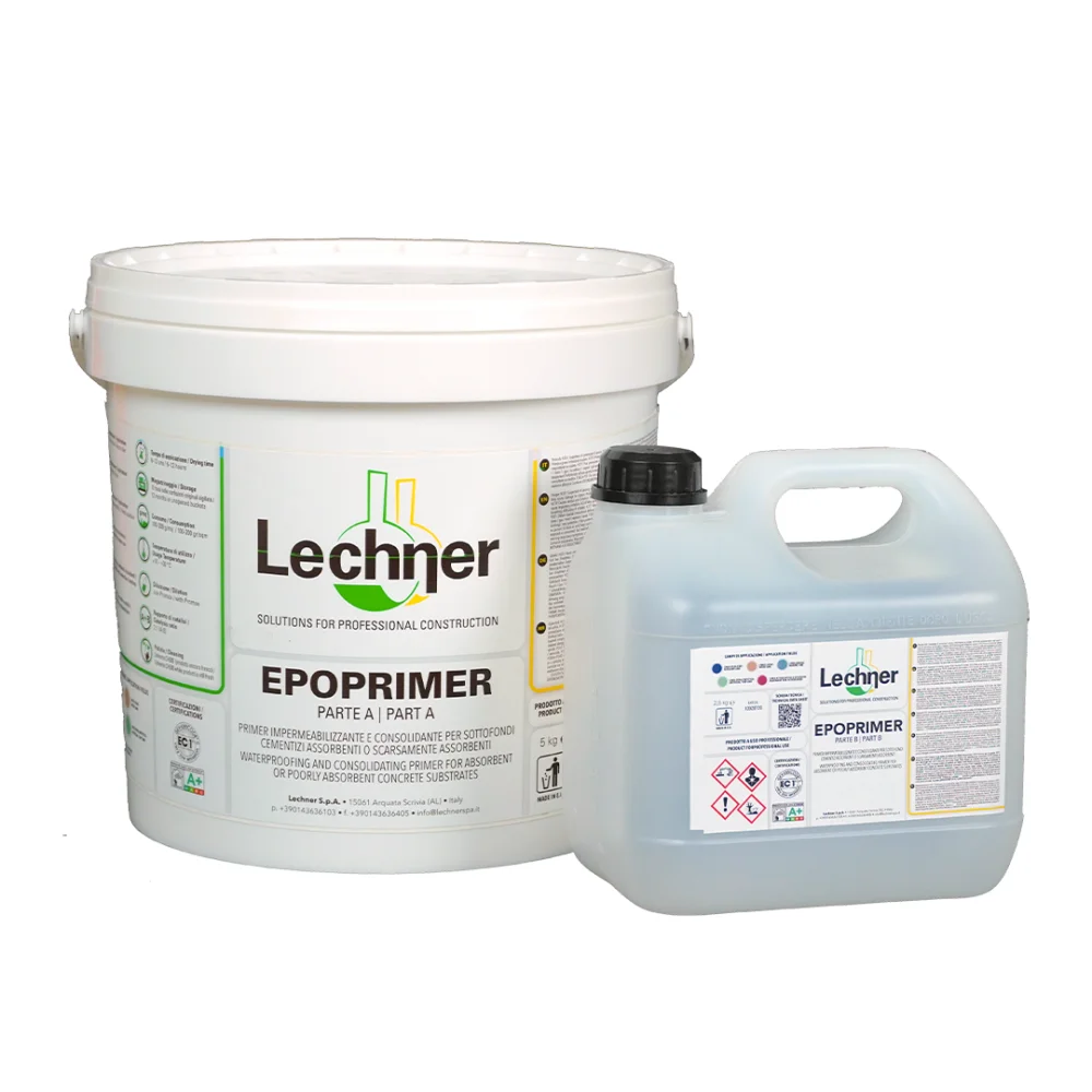 Грунтовка по стяжке Lechner Epoprimer 2К эпоксидная 7,5 кг